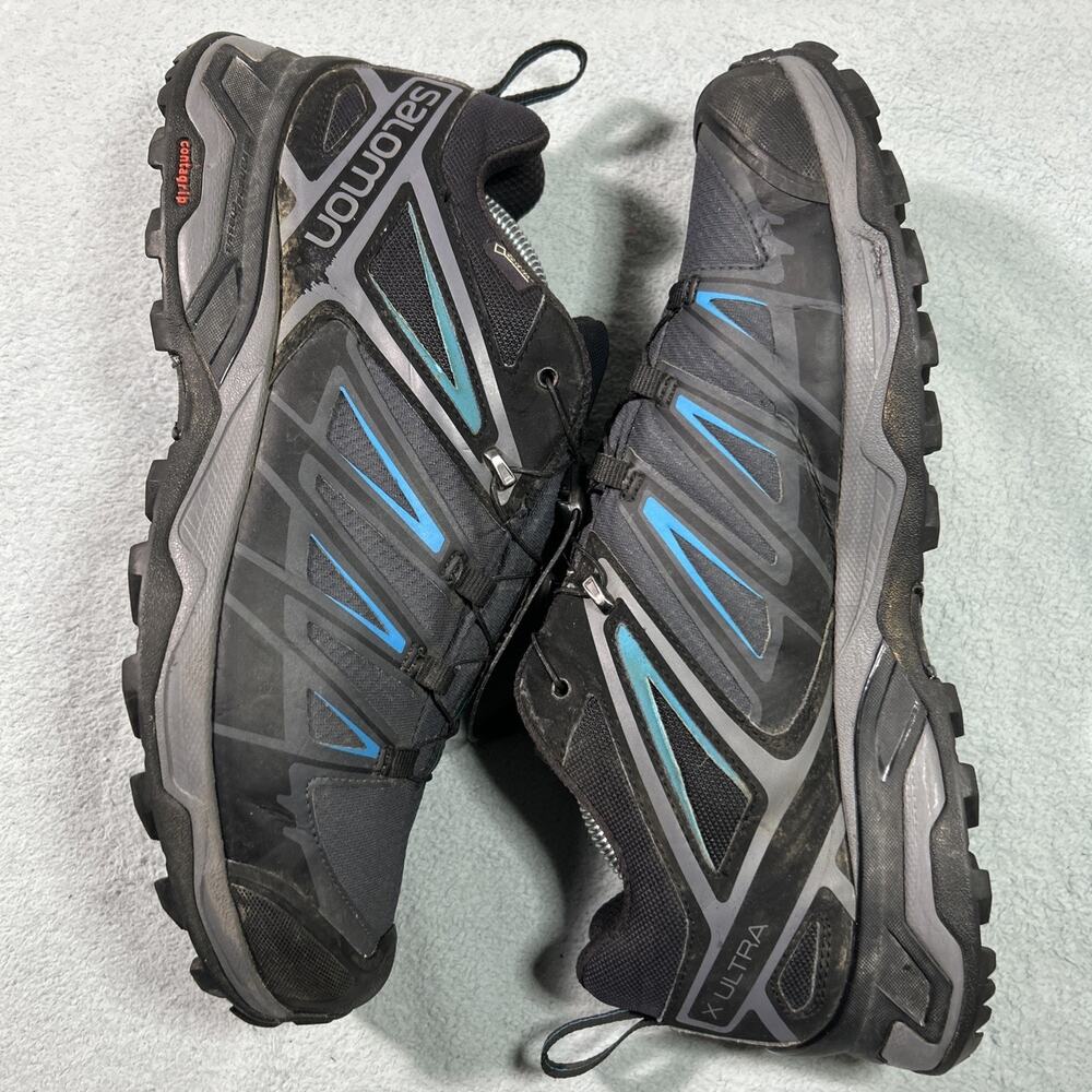 Salomon X-Ultra Goretex Contagrip Shoes Mens 9.5 Cross Lace Retro Trail Running